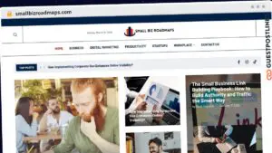 Publish Guest Post on smallbizroadmaps.com