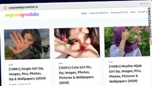 Publish Guest Post on snapseedqrcodelist.in