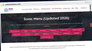 Publish Guest Post on sonicmenuusa.com