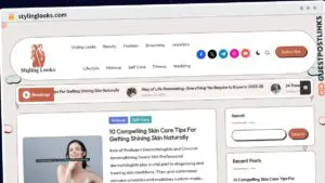 Publish Guest Post on stylinglooks.com