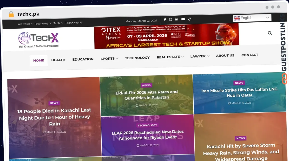 Publish Guest Post on techx.pk