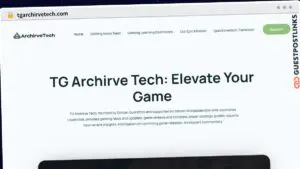 Publish Guest Post on tgarchirvetech.com