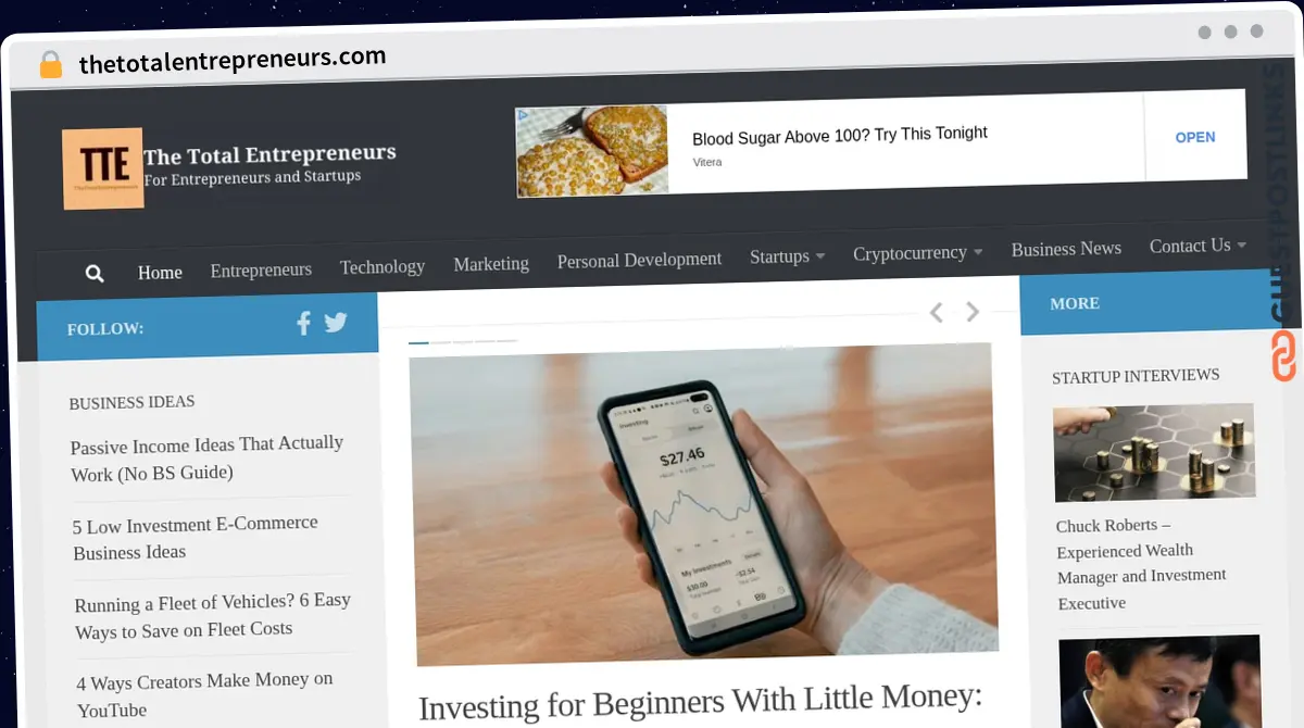 Publish Guest Post on thetotalentrepreneurs.com