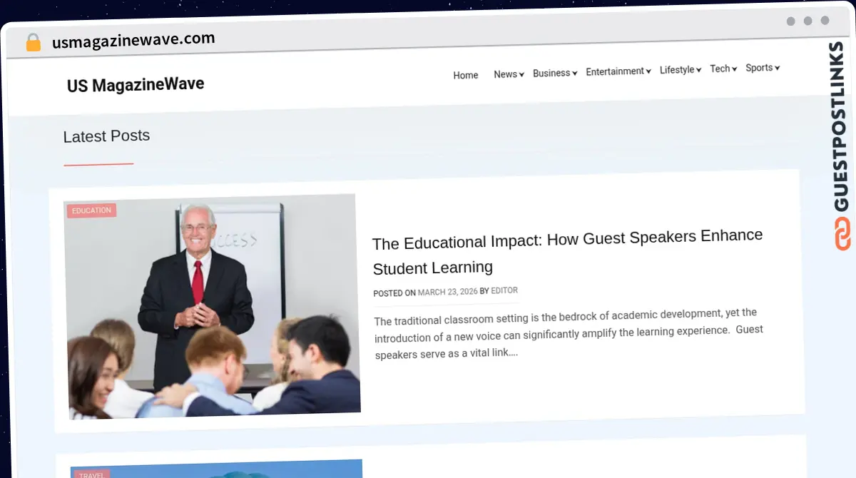 Publish Guest Post on usmagazinewave.com