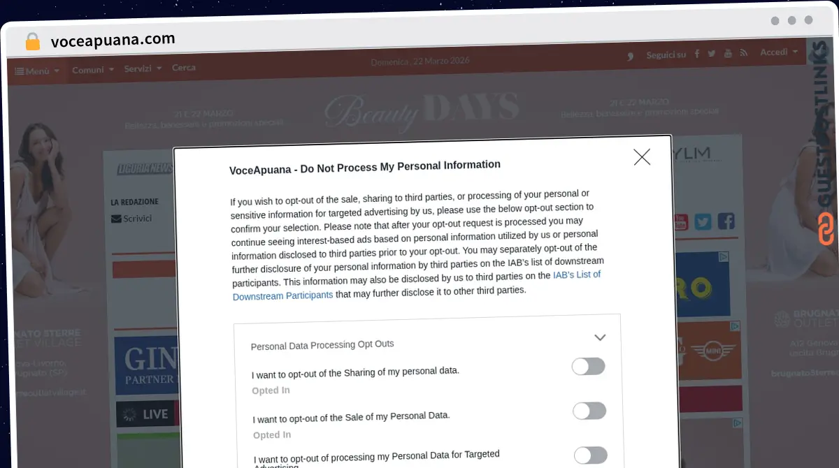 Publish Guest Post on voceapuana.com