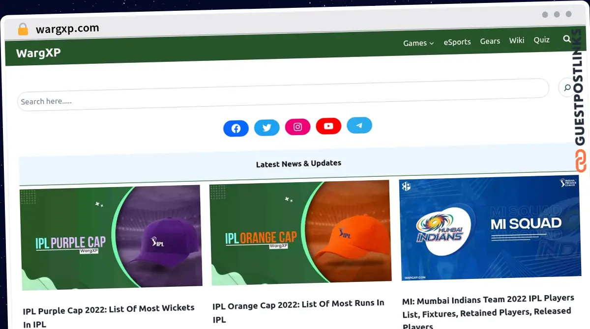 Publish Guest Post on wargxp.com