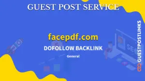 Buy Guest Post on facepdf.com