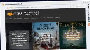 Publish Guest Post on actualitesjeuxvideo.fr