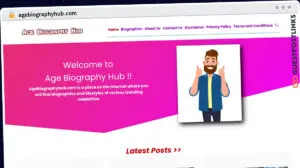 Publish Guest Post on agebiographyhub.com