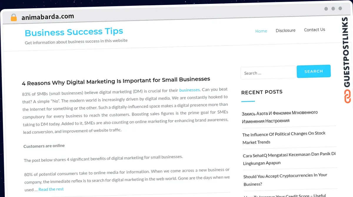 Publish Guest Post on animabarda.com