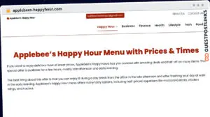 Publish Guest Post on applebees-happyhour.com