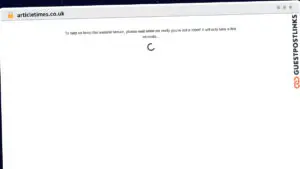 Publish Guest Post on articletimes.co.uk