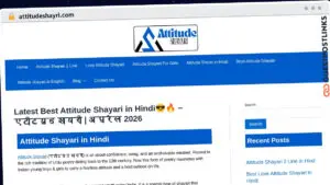 Publish Guest Post on attitudeshayri.com