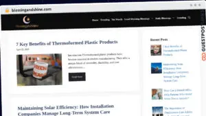 Publish Guest Post on blessingandshine.com