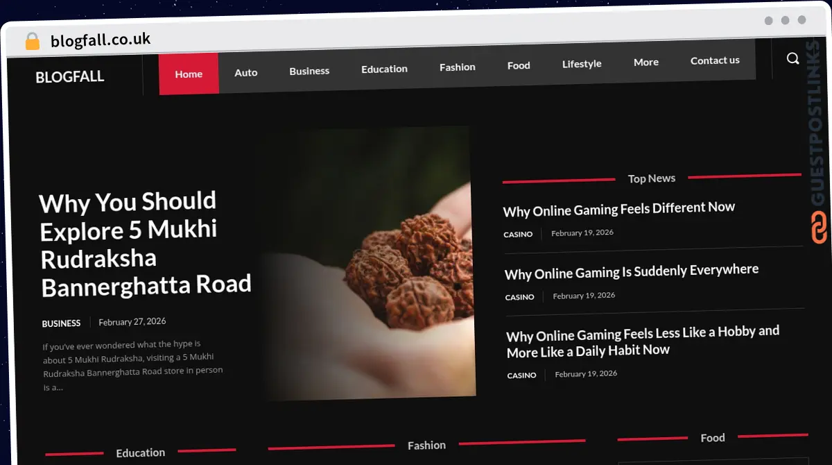 Publish Guest Post on blogfall.co.uk