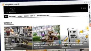 Publish Guest Post on blogpanorama.de