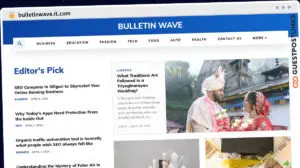 Publish Guest Post on bulletinwave.it.com