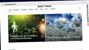 Publish Guest Post on buzztoday.de