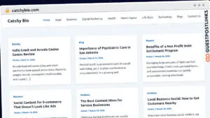 Publish Guest Post on catchybio.com