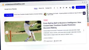 Publish Guest Post on cricketscoretimeline.com