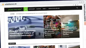 Publish Guest Post on echothemen.de