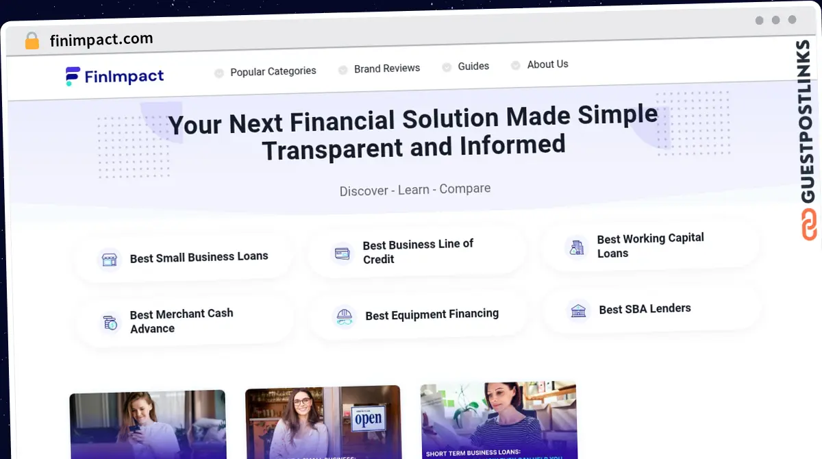 Publish Guest Post on finimpact.com
