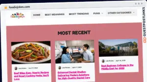 Publish Guest Post on foodiejokes.com