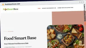 Publish Guest Post on foodsmartbase.com