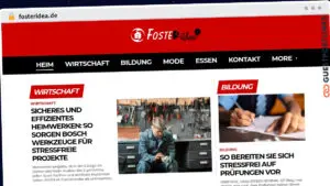 Publish Guest Post on fosteridea.de