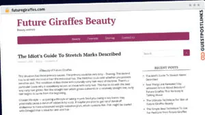 Publish Guest Post on futuregiraffes.com
