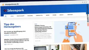 Publish Guest Post on ideasparknow.de