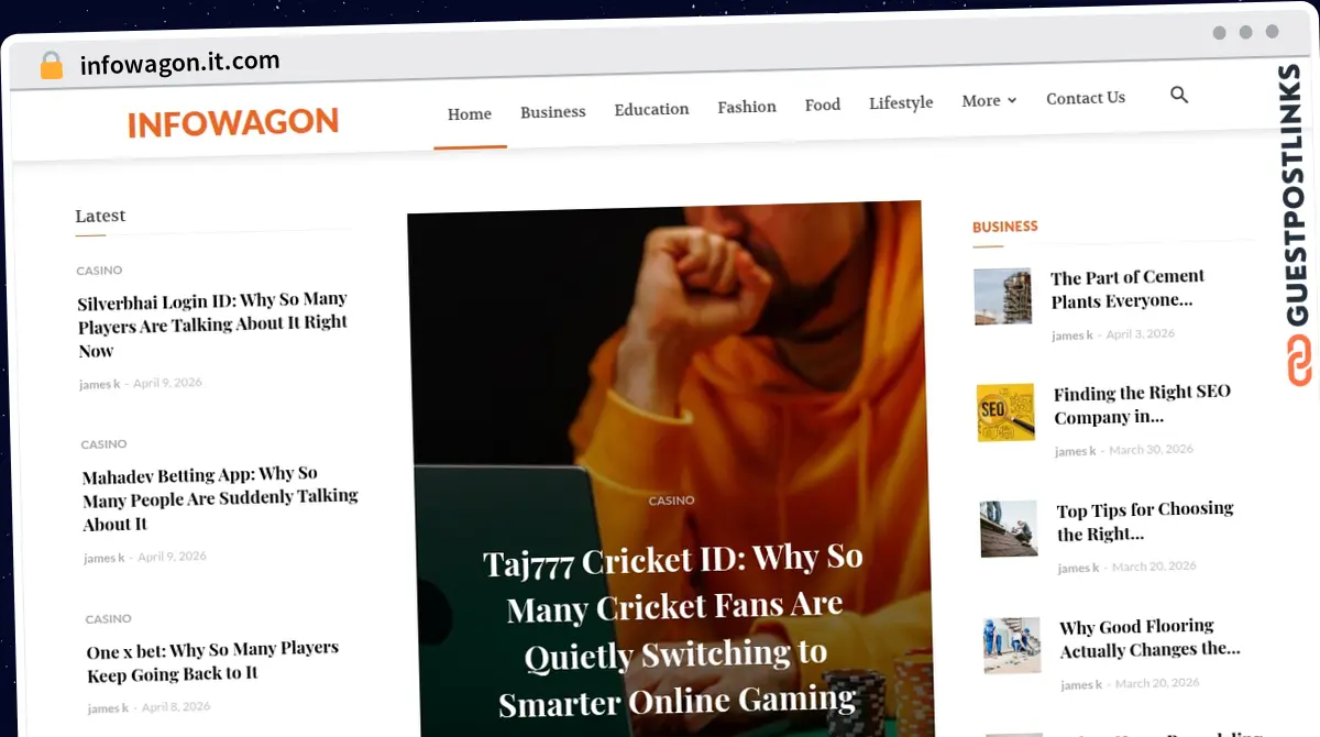 Publish Guest Post on infowagon.it.com