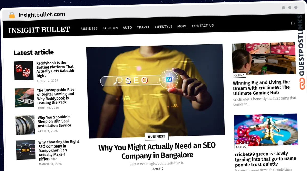 Publish Guest Post on insightbullet.com