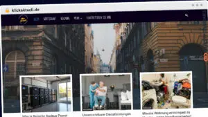 Publish Guest Post on klickaktuell.de