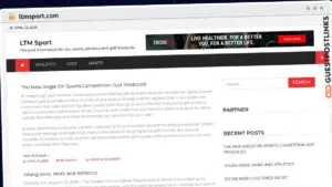 Publish Guest Post on ltmsport.com