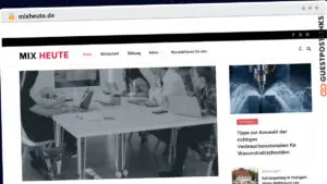 Publish Guest Post on mixheute.de