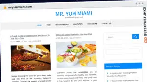 Publish Guest Post on mryummiami.com