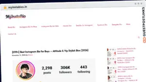 Publish Guest Post on myinstabios.in