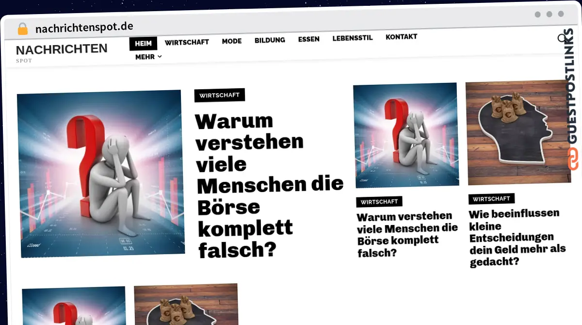 Publish Guest Post on nachrichtenspot.de