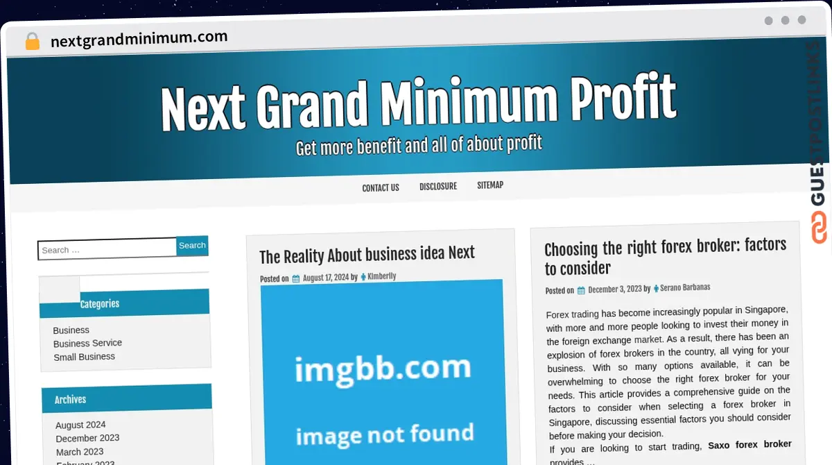 Publish Guest Post on nextgrandminimum.com