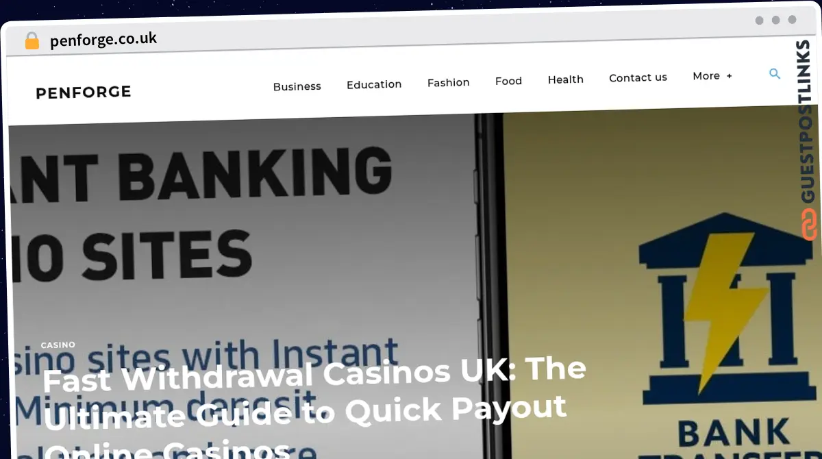 Publish Guest Post on penforge.co.uk