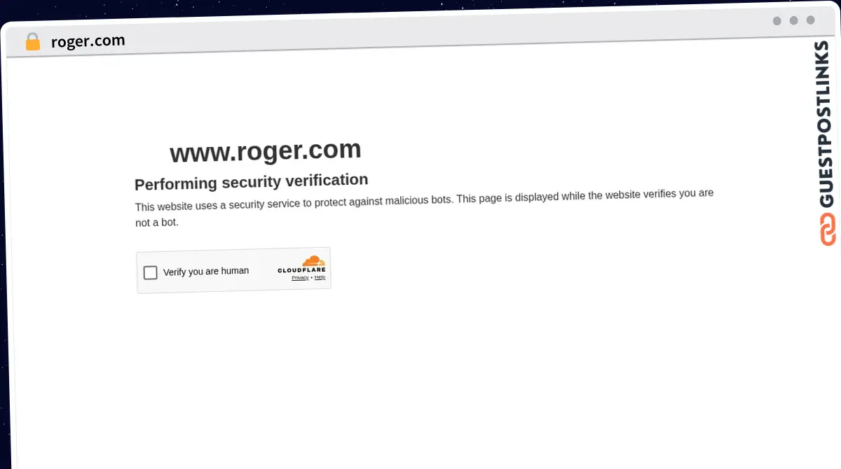 Publish Guest Post on roger.com