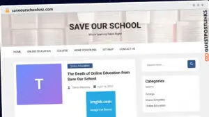 Publish Guest Post on saveourschoolsnz.com