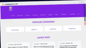 Publish Guest Post on snappypuns.com