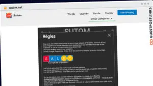 Publish Guest Post on sutom.net