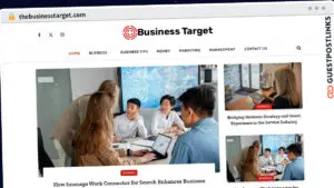 Publish Guest Post on thebusinesstarget.com