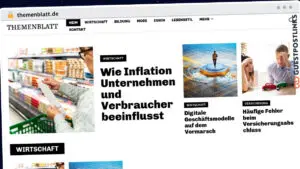 Publish Guest Post on themenblatt.de