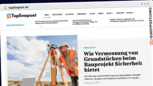 Publish Guest Post on toplinepost.de