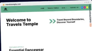 Publish Guest Post on travelstemple.com