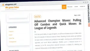 Publish Guest Post on whsgames.net